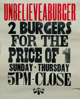 Unbelieveaburger
